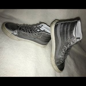 Metallic Hightop Vans
